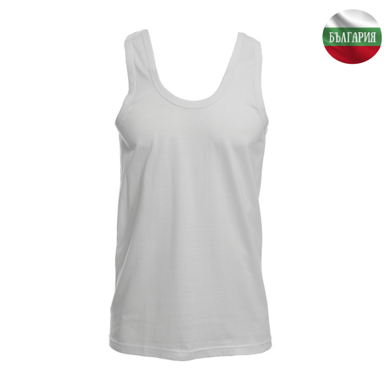 Мъжки потник - Бял - 56/2ХL - 060205 - Бельо