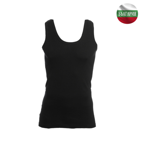 Мъжки потник - Рипс - Черен - L - 060273