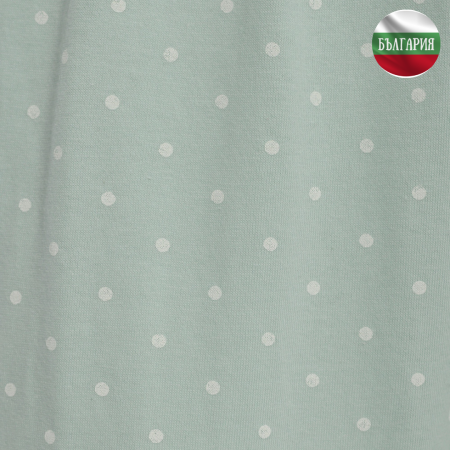 Дамско долнище - Пижама - Мента с точки - М/L/XL/2XL - 060979