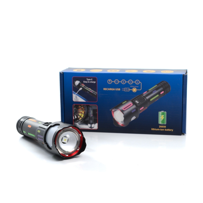 LED Фенер с USB и 3 режима - 70104 LED Фенер с USB и 3 режима - 70104 - Други