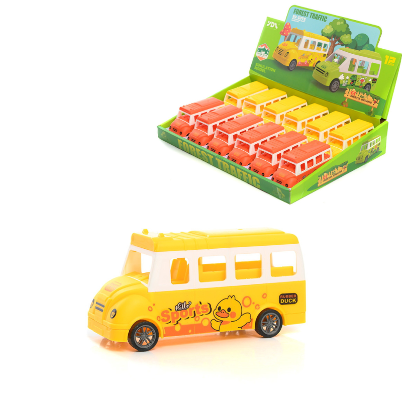 Детска играчка - Автобус - 12 броя - 57046 - За момче