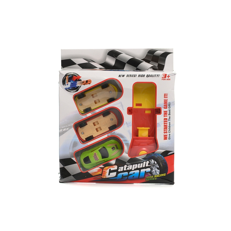 Детска играчка - Катапулт с 3 коли - 57088 - За момче