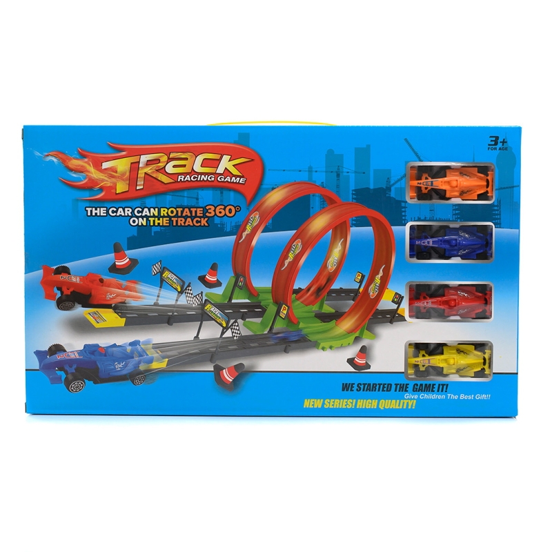 Детска играчка - Писта с 4 коли - 57091 - За момче
