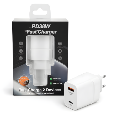 Адаптор - USB + PD порт - 64013