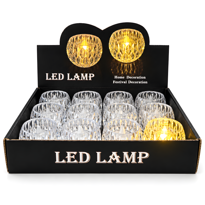Декоративна LED свещ - 3AG10 - 55607 Декоративна LED свещ - 3AG10 - 55607 - Коледни