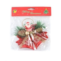 Коледна украса - камбанки - 15х15см - 54232 - 
