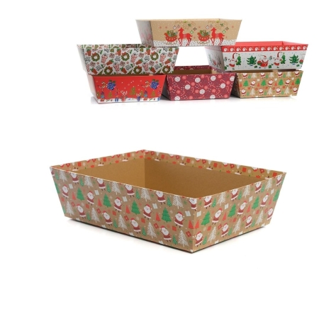 Подаръчни кутии - Коледни - 33х21х8см - 54543