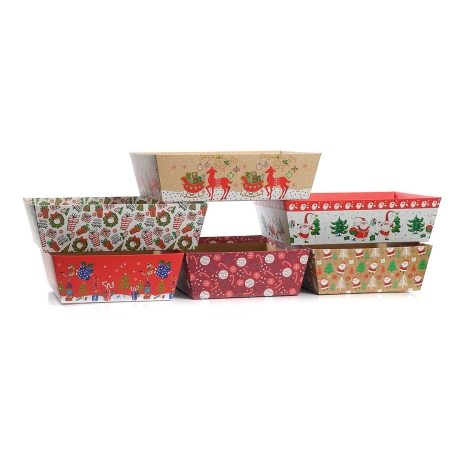 Подаръчни кутии - Коледни - 33х21х8см - 54543