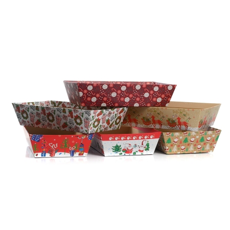 Подаръчни кутии - Коледни - 37х27х10см - 54544